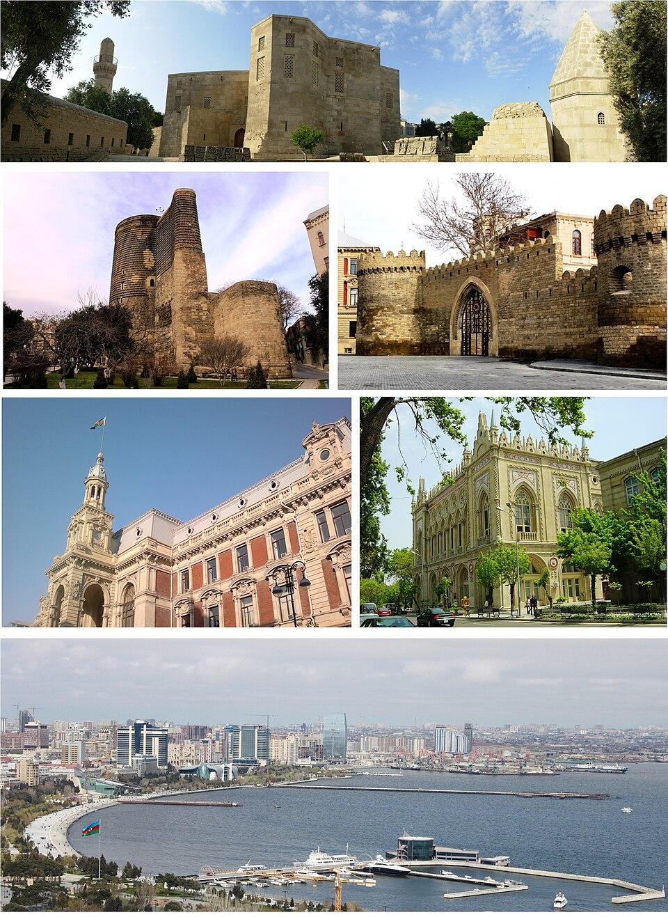 Vista turística de Azerbaiyán